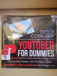 Image of Youtober for dummies, step by step belajar jadi Youtuber sukses