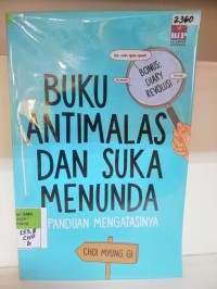 Image of Buku antimalas dan suka menunda